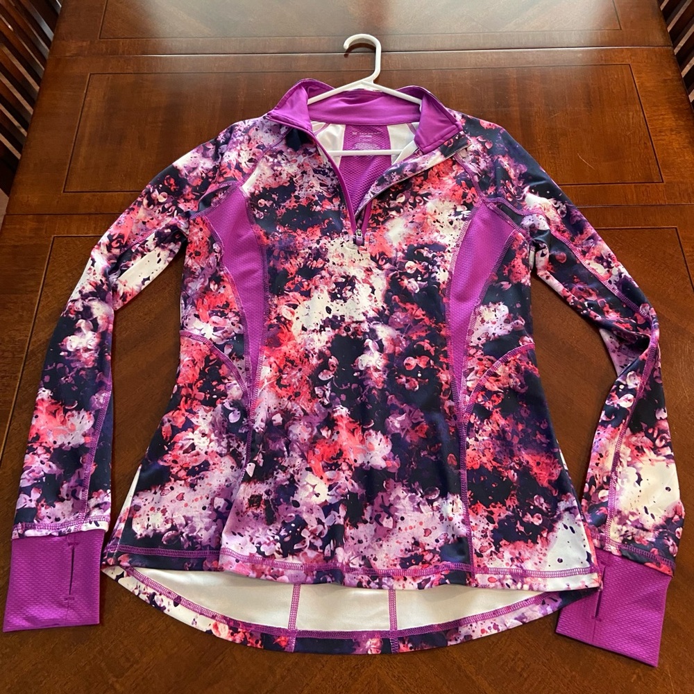 NWOT Tek Gear, Dry Tek, Vibrant Purple and Pink Pullover